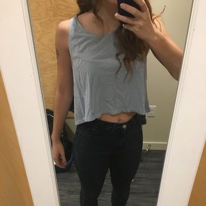 Blue tank top